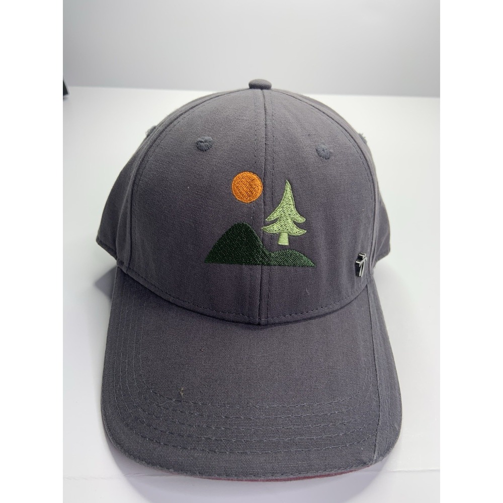 Lone Pine Slideback Hat Green Adjustable Embroidered Sportsman Sz Medium